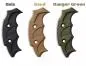 Preview: TS BLADES RAPTOR G3 GRIP BLACK PARACORD DUMMY KNIFE